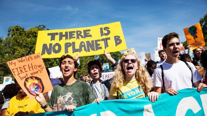 Researcher Organizes YorkU Group at Climate Strike March | Dahdaleh ...