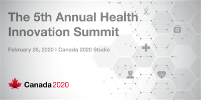 James Orbinski Special Presentation at the 5th Annual Health Innovation Summit @ Canada 2020 Studio